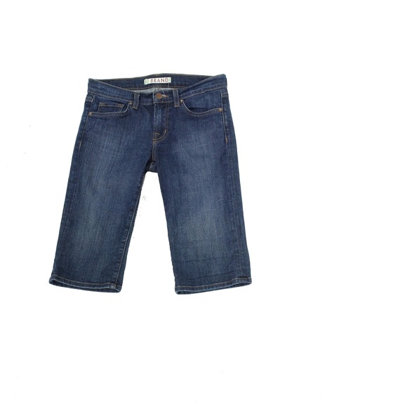 J Brand Women's Shorts Blue Size 25 Bermuda Five-Pockets Denim - Picture 1 of 2